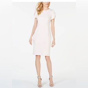 Calvin Klein Tulip Sleeve Sheath Dress
